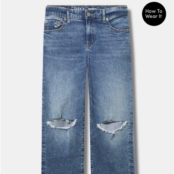 Torrid Perfect Wide Leg Jean’s - Picture 5 of 6
